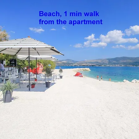 A 2 - Seafront With Balcony 1 Min To * Trogir